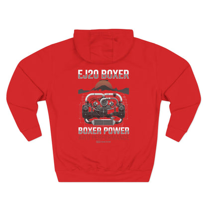Rugged AWD Performance Hoodie — Off-Road Engine Graphic Fleece | MPM Tuning Design