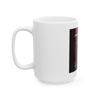 Turbocharger Ceramic Mug — Boost Your Passion 11oz &amp; 15oz | MPM Tuning Design