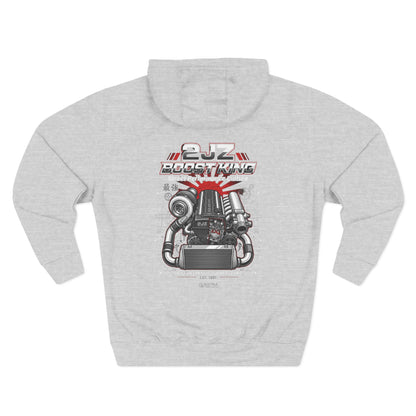Engineered Torque Hoodie — 2JZ Boosted Racing Graphic Fleece | MPM Tuning Design