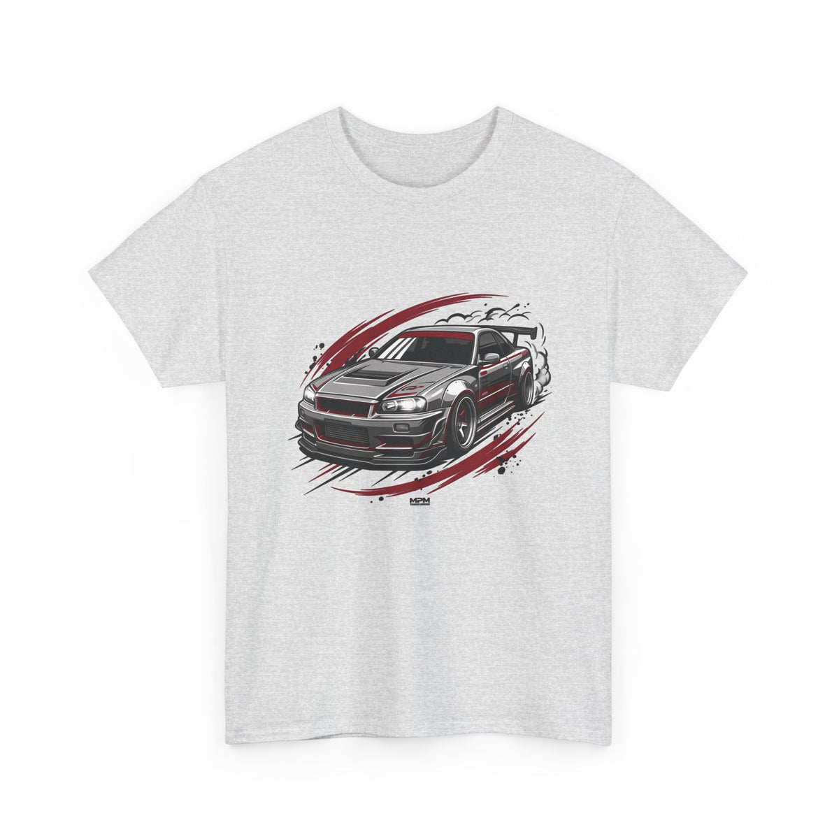 Car Graphic T-Shirt — Sporty Muscle Car JDM Illustration Tee | MPM Tuning Design