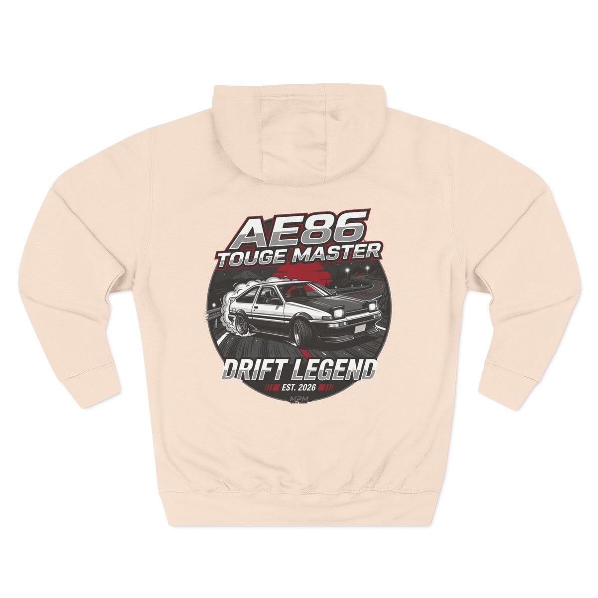 MPM Automotive Fleece Hoodie — Premium Lane Seven Car Culture Pullover | MPM Tuning Design