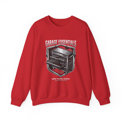 Garage Essentials Toolbox Crewneck Sweatshirt | MPM Tuning Design