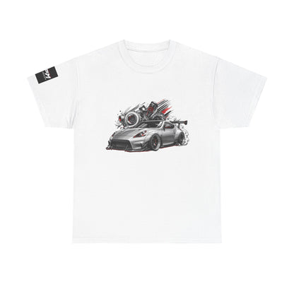 Sports Coupe Racing Car Graphic Tee — Speed Engine Design | MPM Tuning Design
