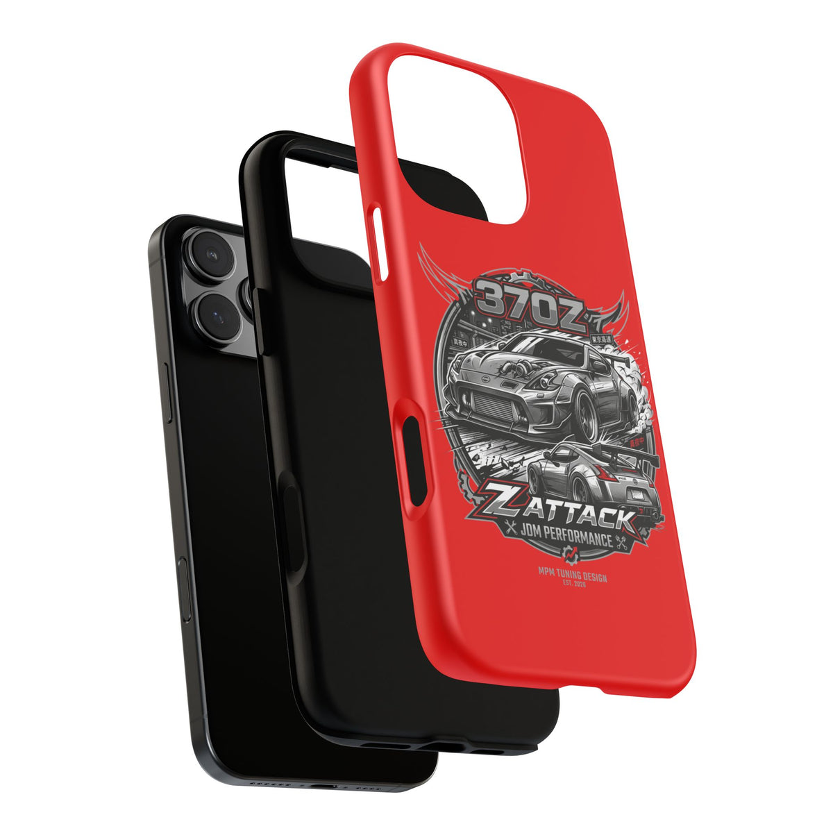 Nissan 370Z Z Attack Racing Phone Case — JDM Performance Sports Car Design | MPM Tuning Design
