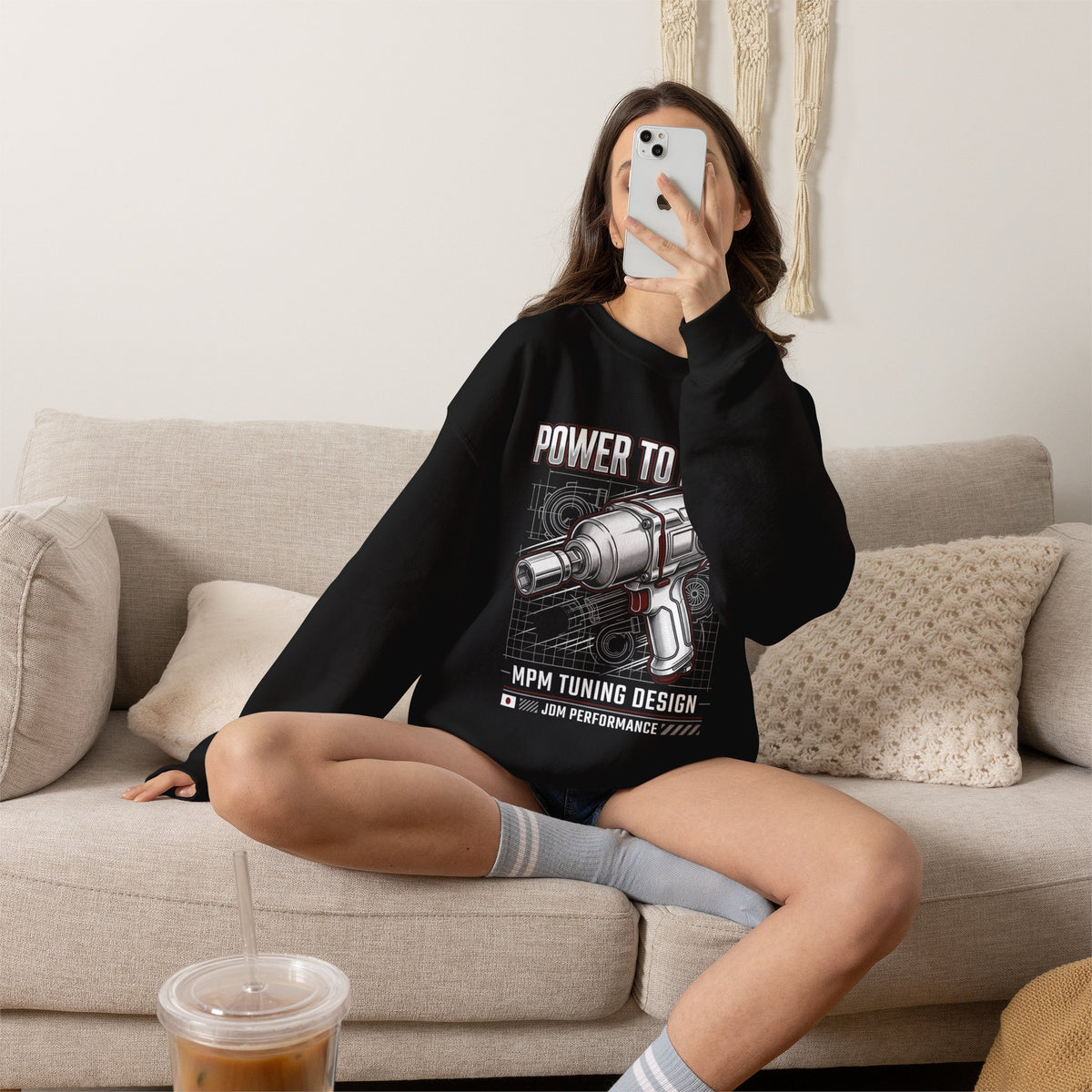 MPM Power Drill Crewneck Sweatshirt