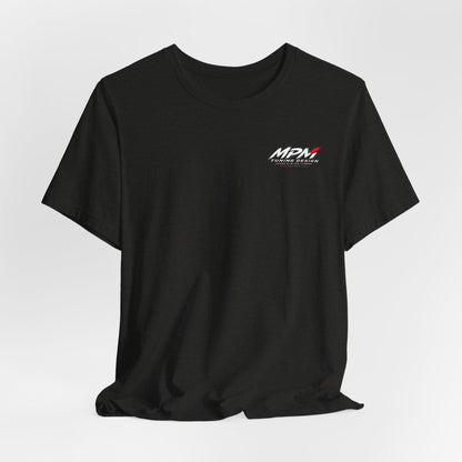 Turbocharger Diagram T-Shirt — Engine Blueprint Graphic Tee | MPM Tuning Design
