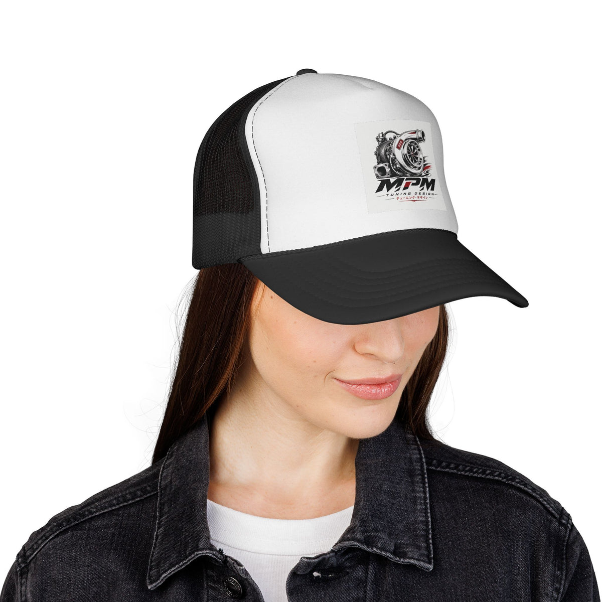 MPM Turbocharger Trucker Cap — JDM Racing Mesh Hat | MPM Tuning Design