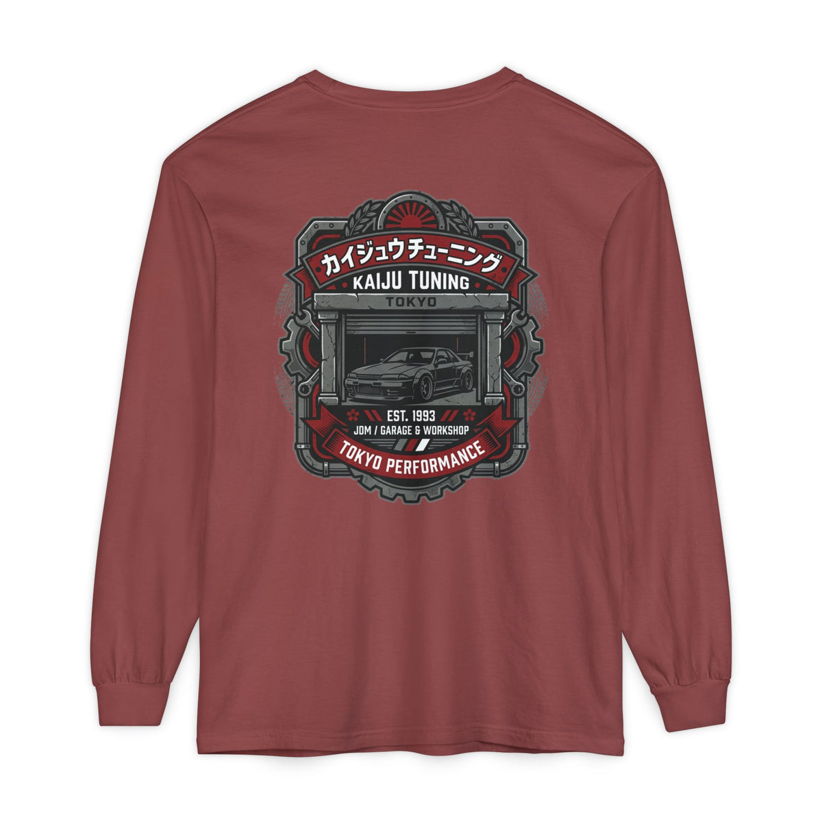 Kaiju Tuning Long Sleeve Tee — Tokyo Performance JDM Shirt | MPM Tuning Design