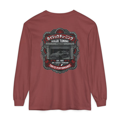 Kaiju Tuning Long Sleeve Tee — Tokyo Performance JDM Shirt | MPM Tuning Design
