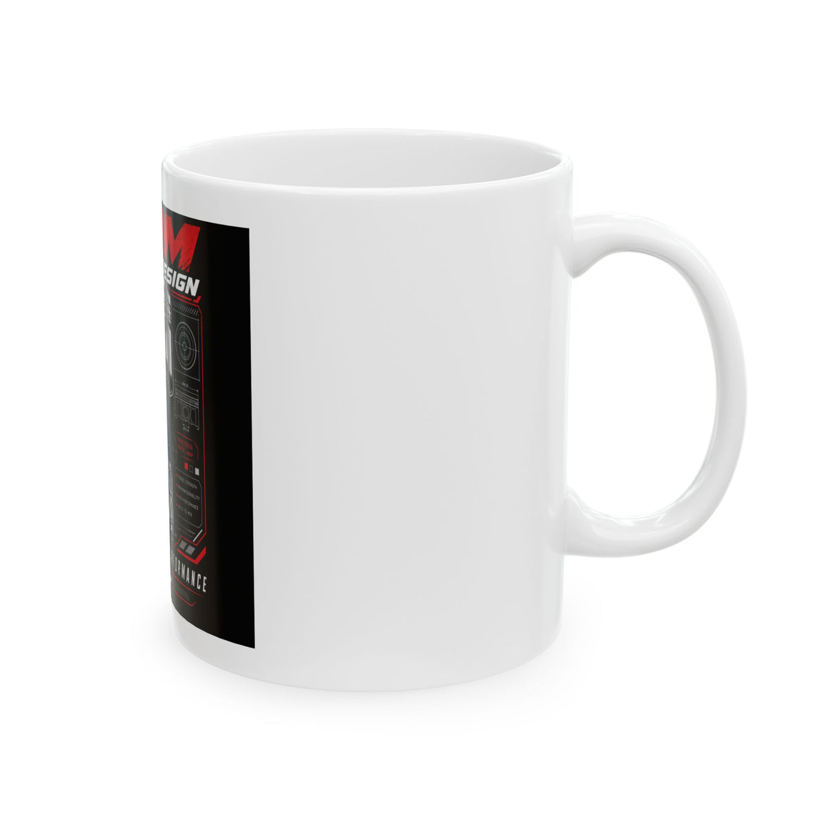 Turbocharger Ceramic Mug — Boost Your Passion 11oz &amp; 15oz | MPM Tuning Design