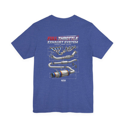 MPM Exhaust System Graphic T-Shirt – Full Throttle Edition