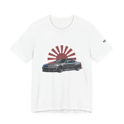 Nissan Skyline GT-R R34 Tokyo Midnight JDM T-Shirt | MPM Tuning Design