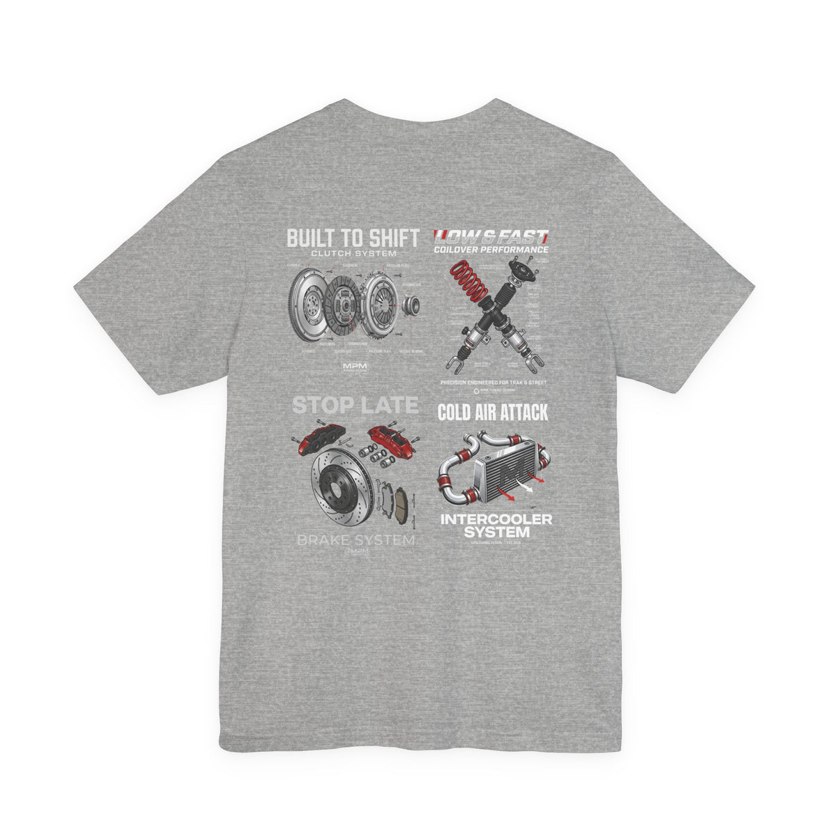 MPM Mechanic Parts Graphic T-Shirt