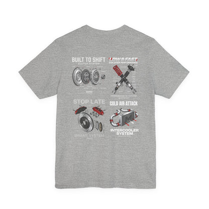 MPM Mechanic Parts Graphic T-Shirt
