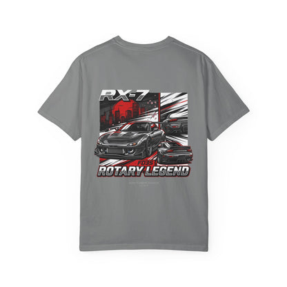Mazda RX-7 Rotary Legend T-Shirt — JDM Sport Car Graphic Tee | MPM Tuning Design