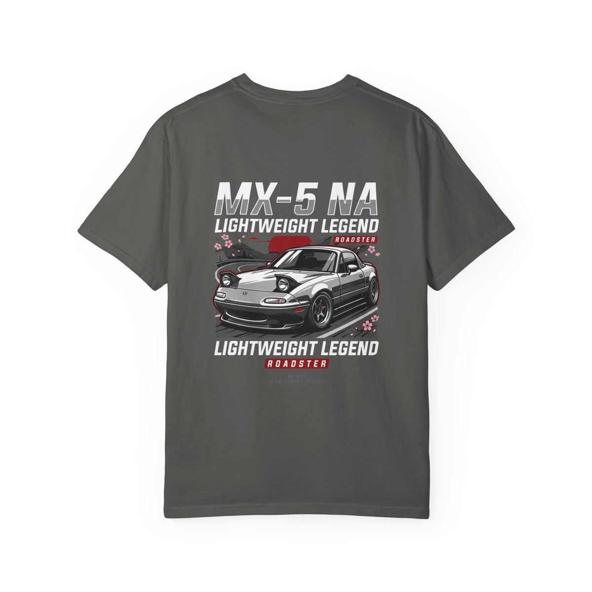 Mazda Miata MX-5 Retro Racing Graphic T-Shirt — Car Enthusiast Tee | MPM Tuning Design