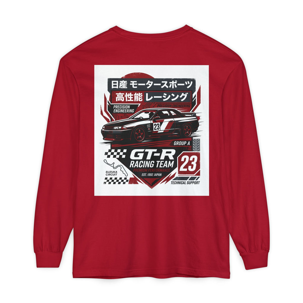 Racing GT-R Long Sleeve Tee — JDM Motorsport Graphic | MPM Tuning Design