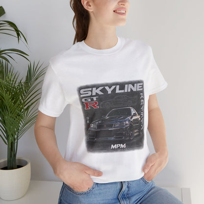 Skyline GT-R Tee — JDM Nissan Car Graphic T-Shirt