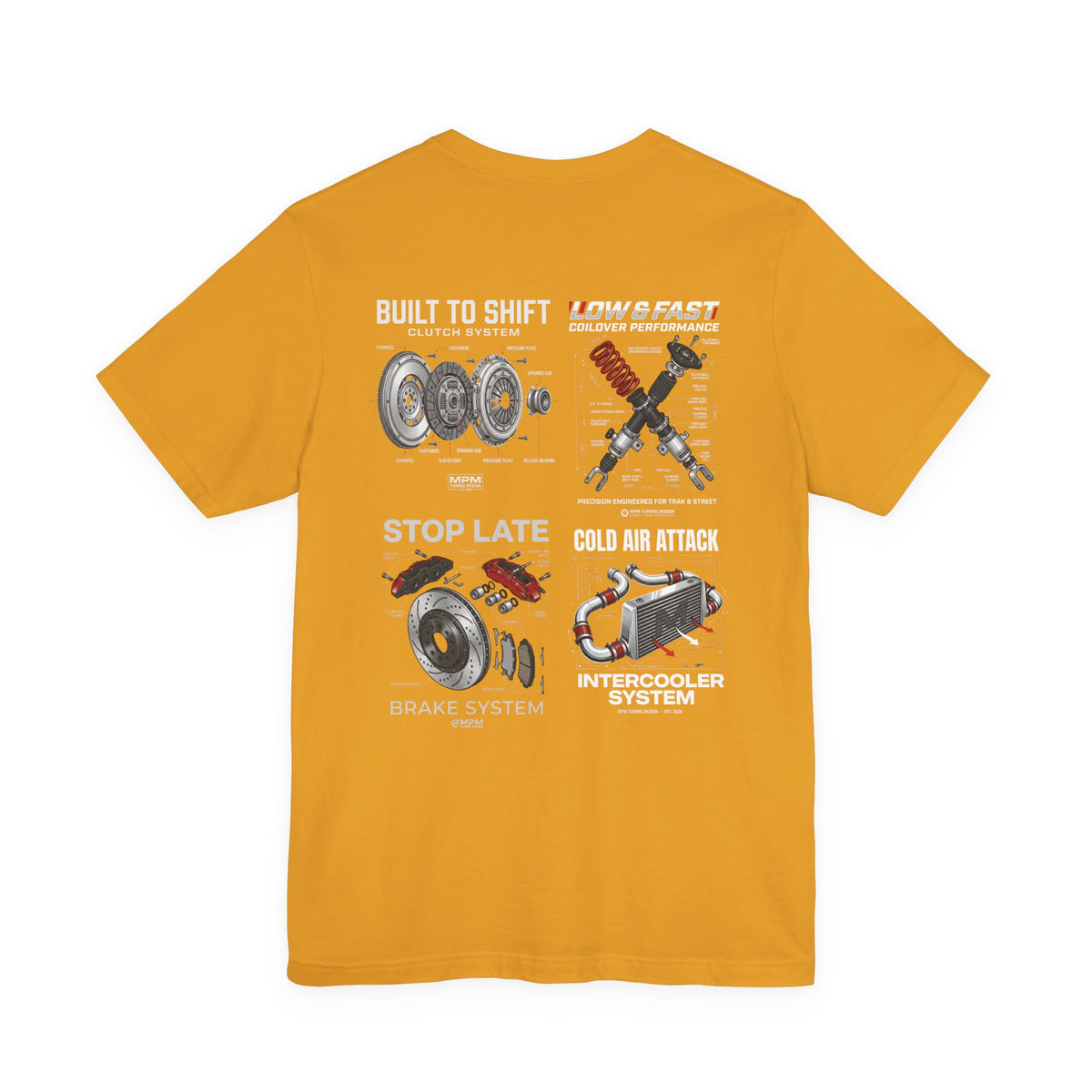 MPM Mechanic Parts Graphic T-Shirt