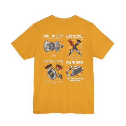 MPM Mechanic Parts Graphic T-Shirt