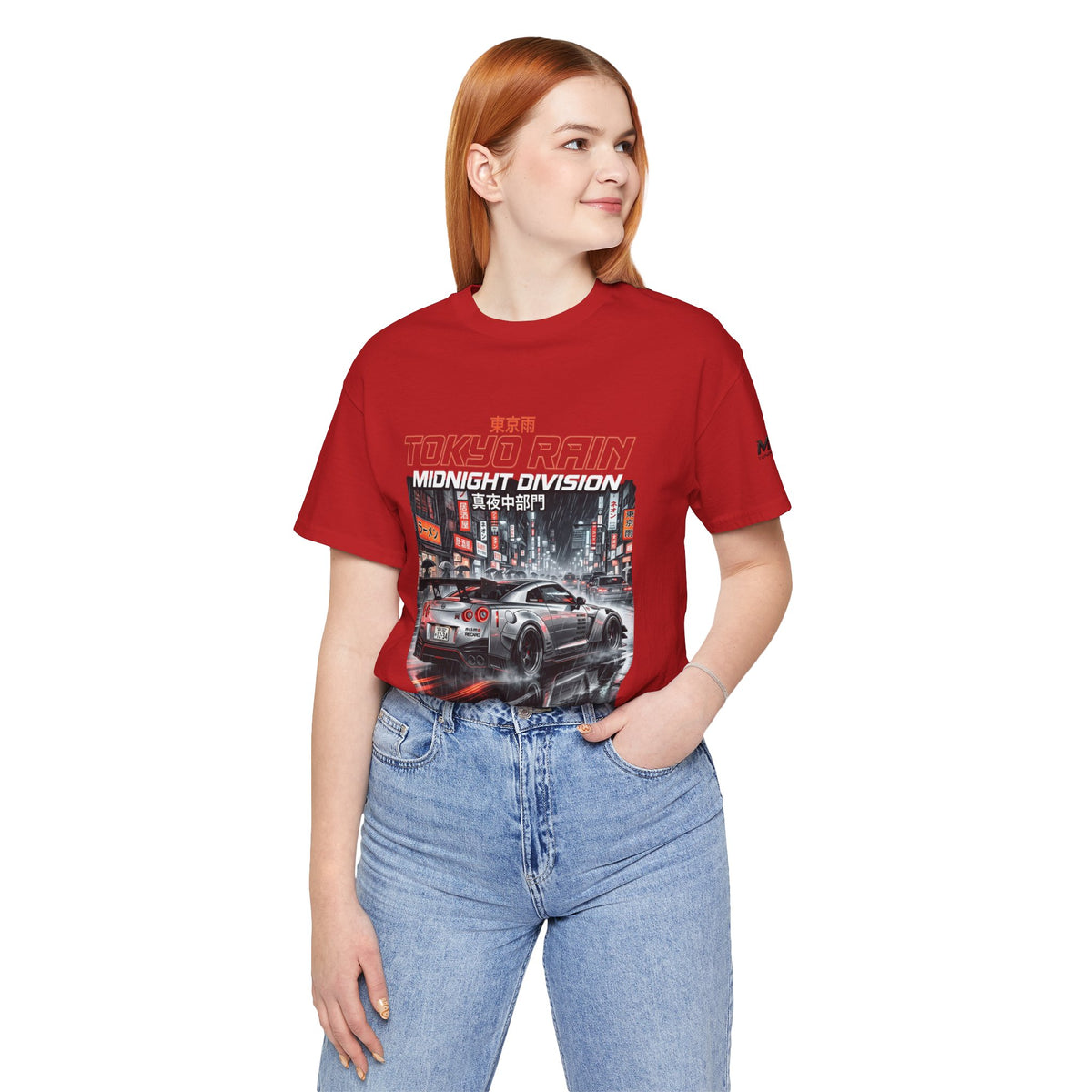 Tokyo Rain Car Graphic Tee