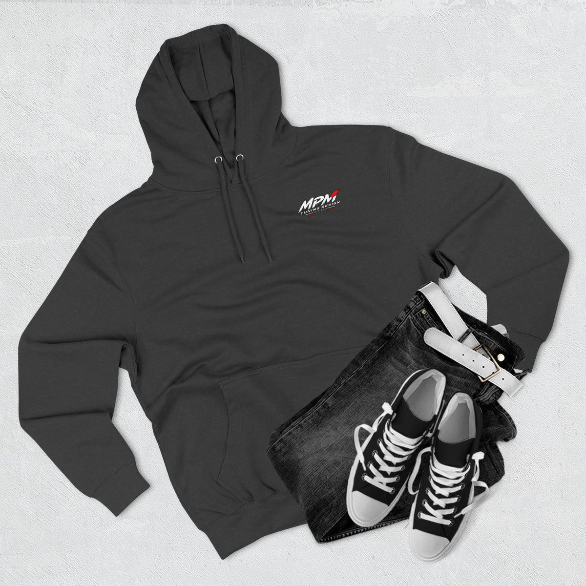 2JZ Engine Diagram Hoodie — JDM Car Enthusiast Fleece | MPM Tuning Design