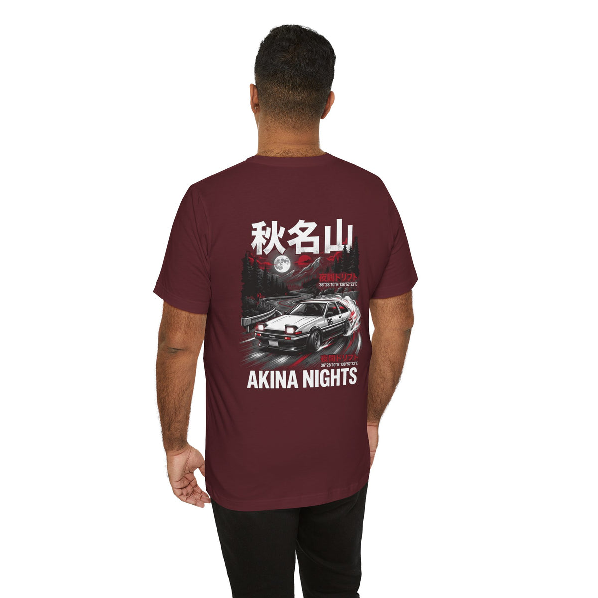Retro JDM Drift Car Graphic T-Shirt – MPM Tuning Design