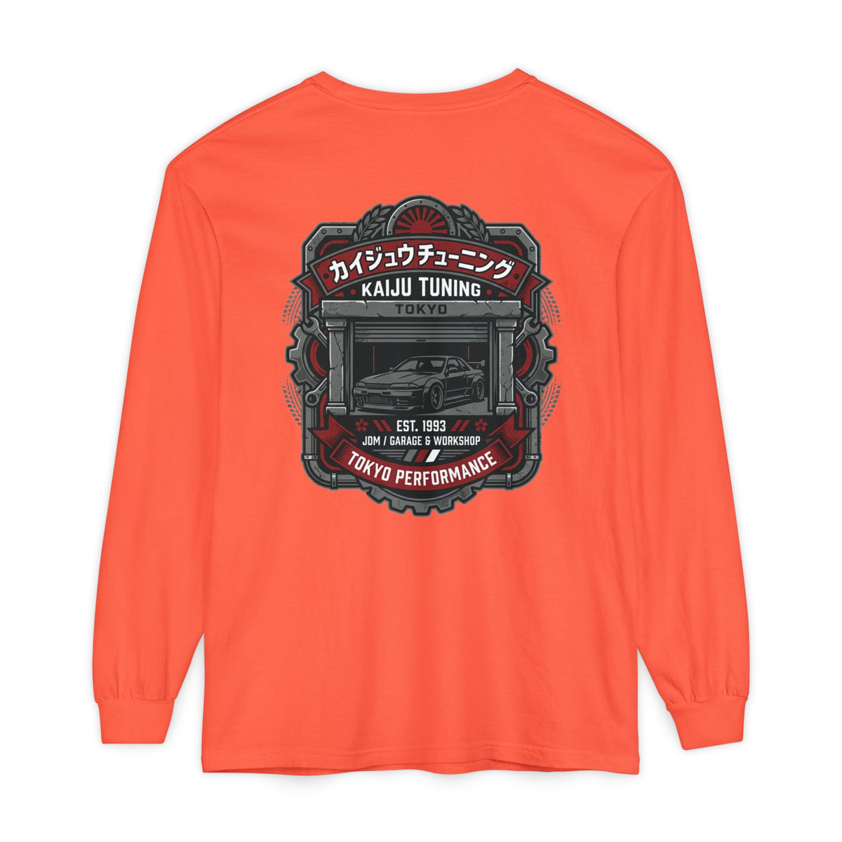 Kaiju Tuning Long Sleeve Tee — Tokyo Performance JDM Shirt | MPM Tuning Design