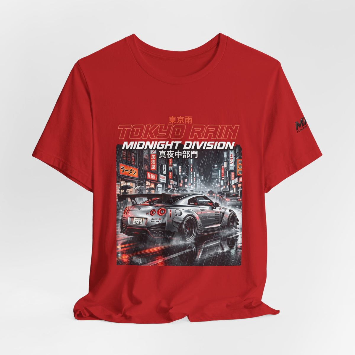 Tokyo Rain Car Graphic Tee