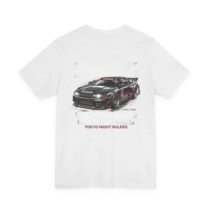Tokyo Night Rulers Tee — Skyline Car Graphic Racing Tee | MPM Tuning Design