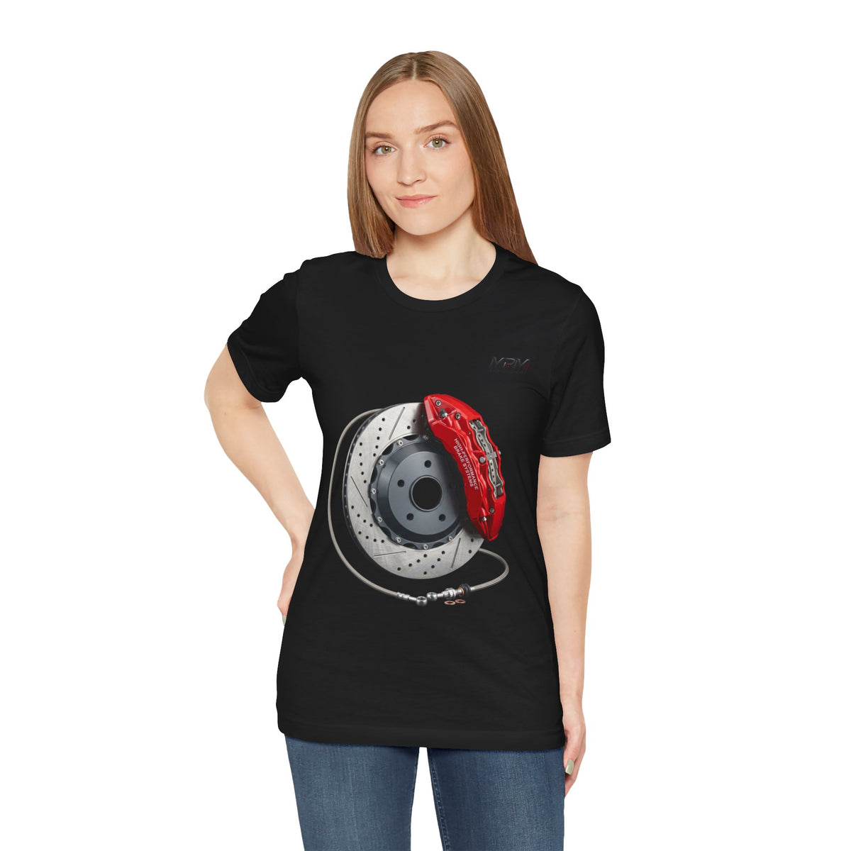 Brake Caliper Graphic Tee — Motorsport Disc Brake T-Shirt | MPM Tuning Design