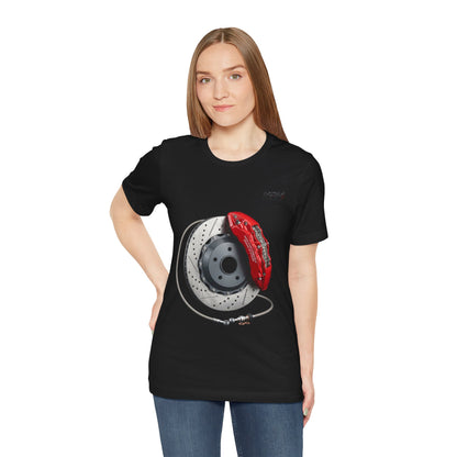 Brake Caliper Graphic Tee — Motorsport Disc Brake T-Shirt | MPM Tuning Design