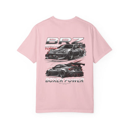 Subaru BRZ Twin Turbo Racing T-Shirt — JDM Drift Car Graphic Tee | MPM Tuning Design