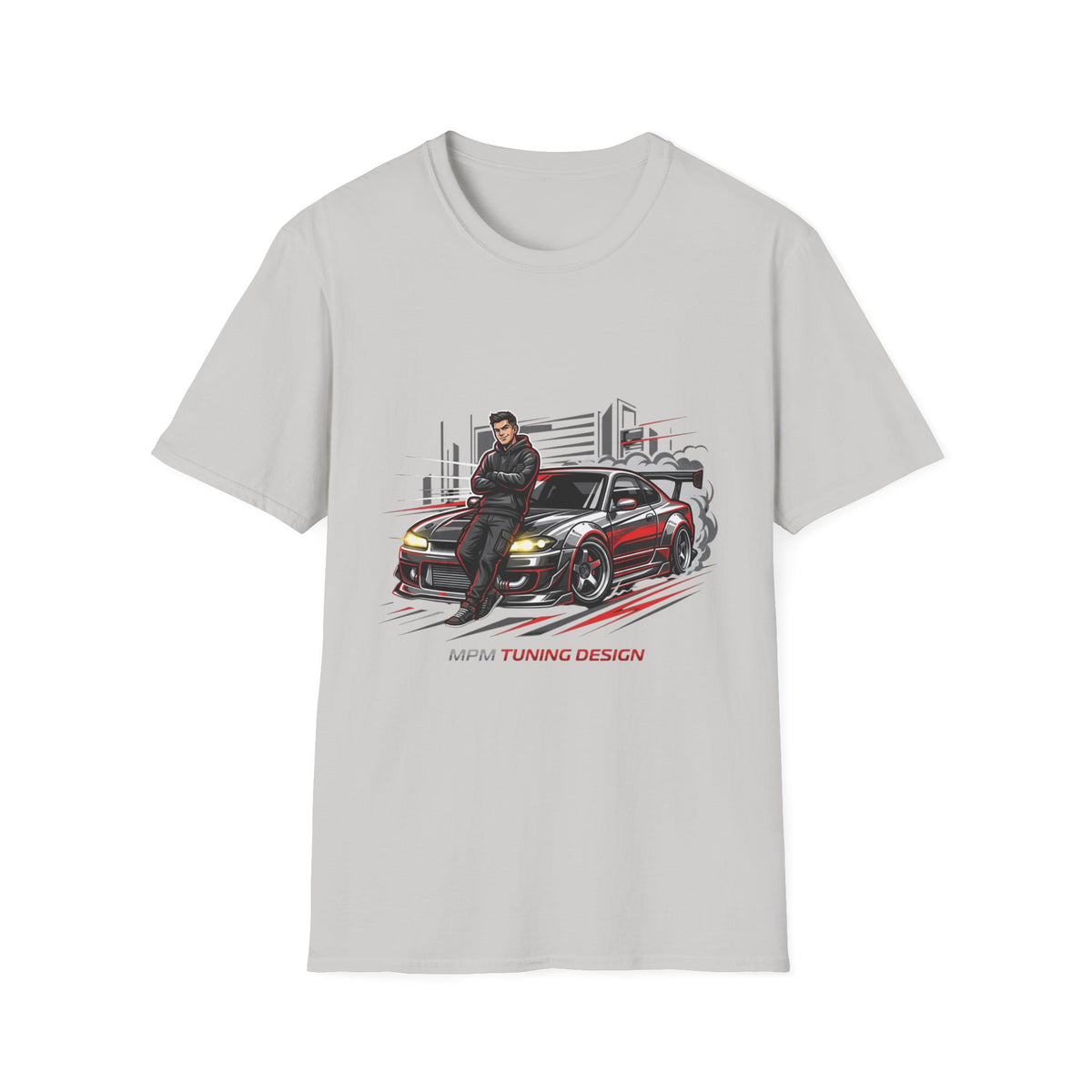 Car T-Shirt — Street Racing Crew Tee with Tuning Design Graphic | MPM Tuning Design