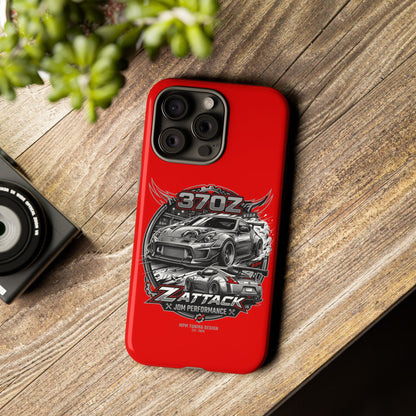 Nissan 370Z Z Attack Racing Phone Case — JDM Performance Sports Car Design | MPM Tuning Design