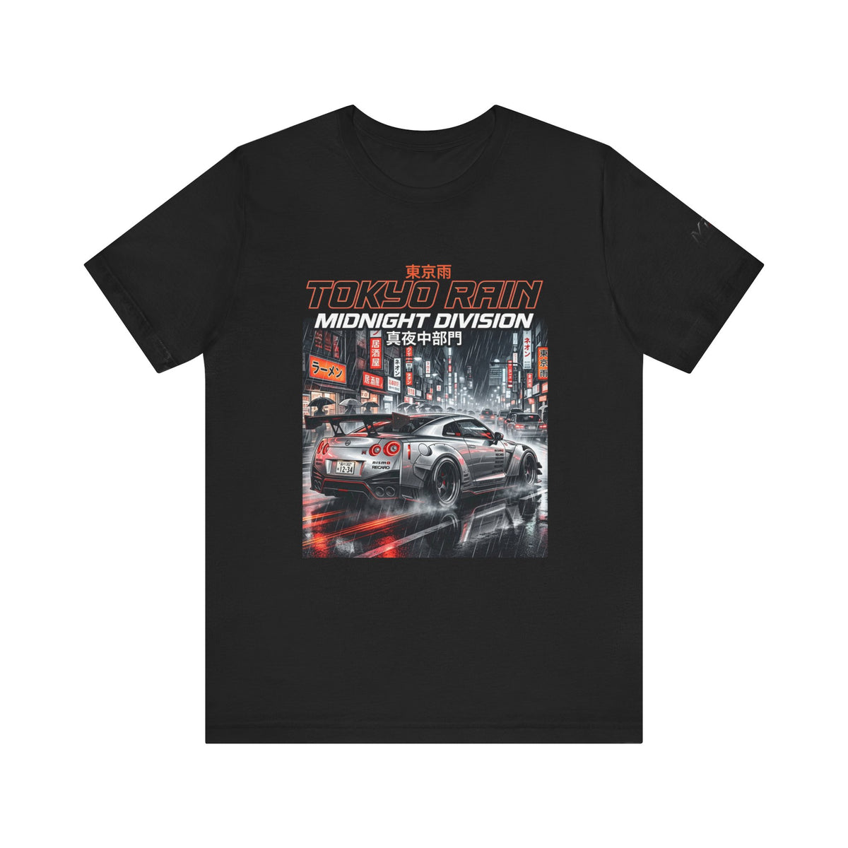 Tokyo Rain Car Graphic Tee