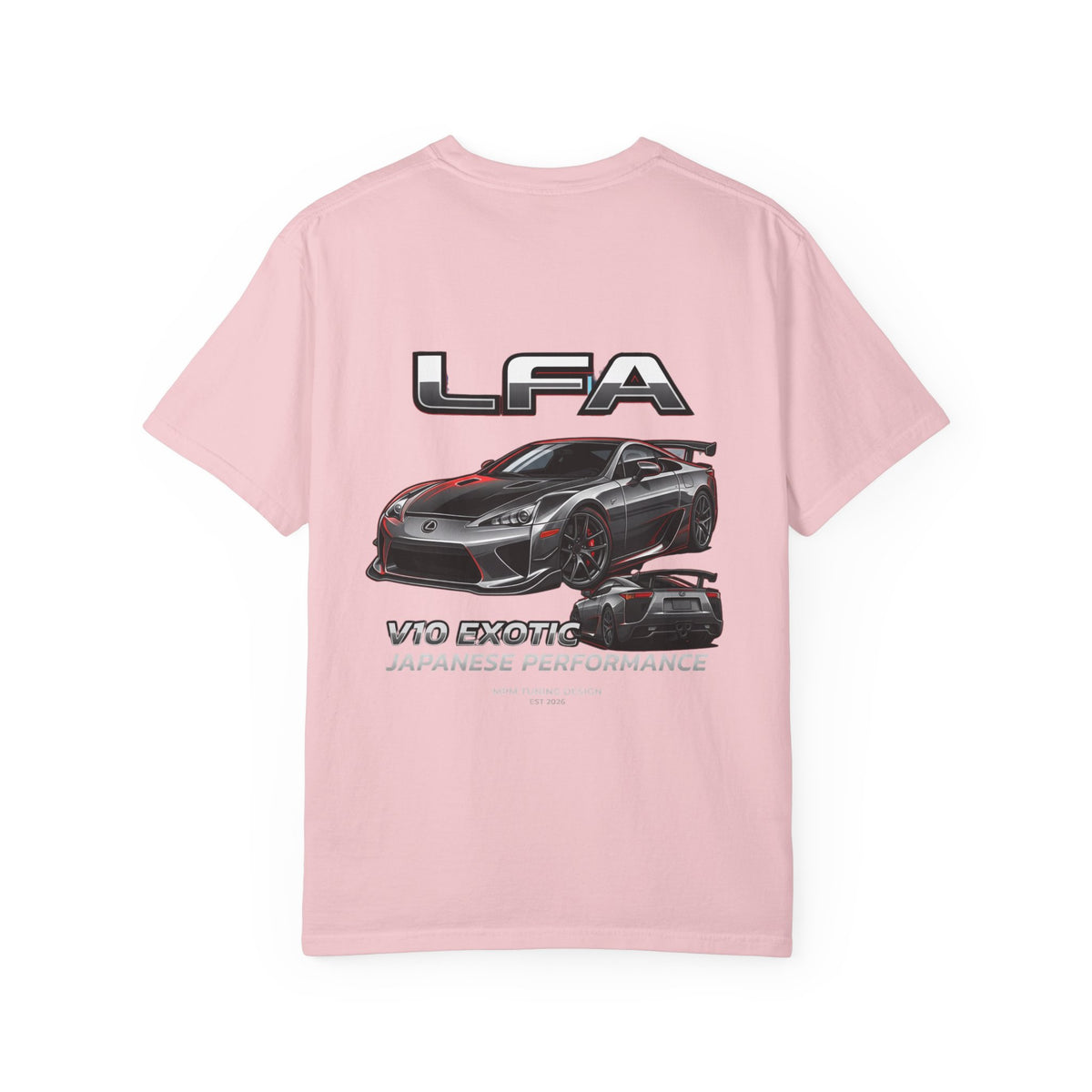 Lexus LFA Sport Car T-Shirt — Japanese Performance Car Graphic Tee | MPM Tuning Design