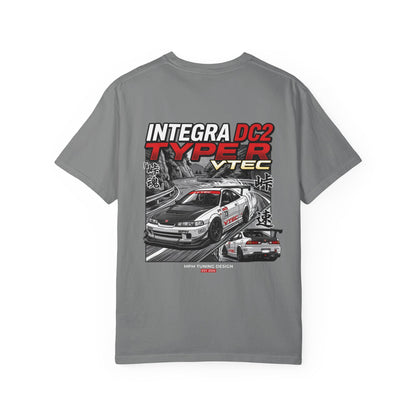 Honda Integra DC2 Type R VTEC Racing T-Shirt — JDM Car Graphic Tee | MPM Tuning Design