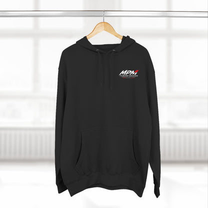 Built to Shift Hoodie — Clutch &amp; Flywheel Mechanic Graphic | MPM Tuning Design