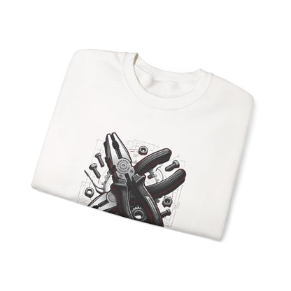 MPM Repair Tools Graphic Crewneck – Rebuild &amp; Rewire Sweatshirt