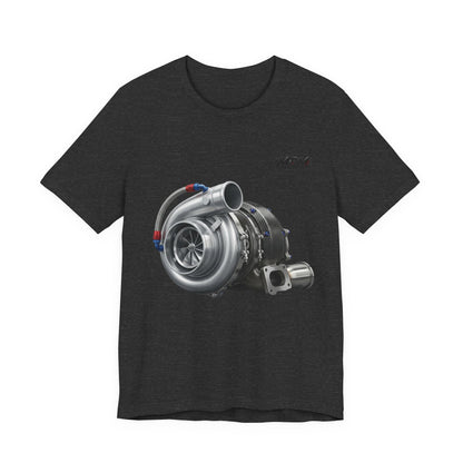 Turbocharger Graphic Tee — MPM Turbo Engine Shirt for Car Enthusiasts