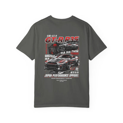 Nissan GT-R R35 T-Shirt — Japanese Skyline Racing Graphic Tee | MPM Tuning Design