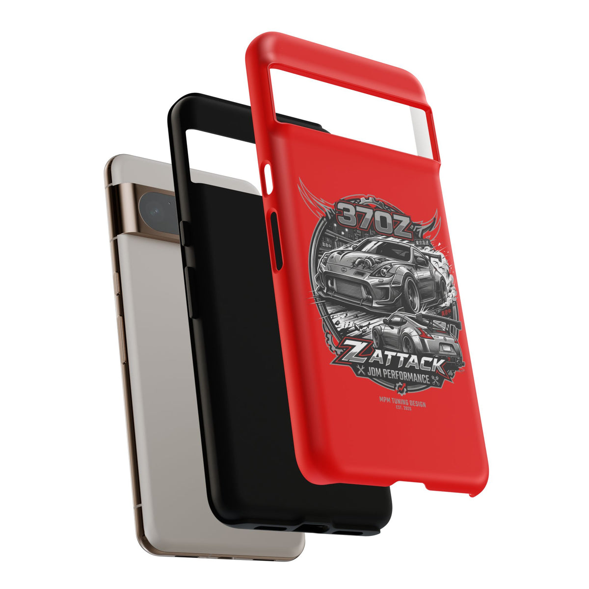 Nissan 370Z Z Attack Racing Phone Case — JDM Performance Sports Car Design | MPM Tuning Design