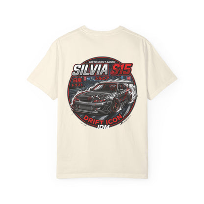 Nissan Silvia S15 Drift Icon T-Shirt — JDM Street Racing Graphic Tee | MPM Tuning Design