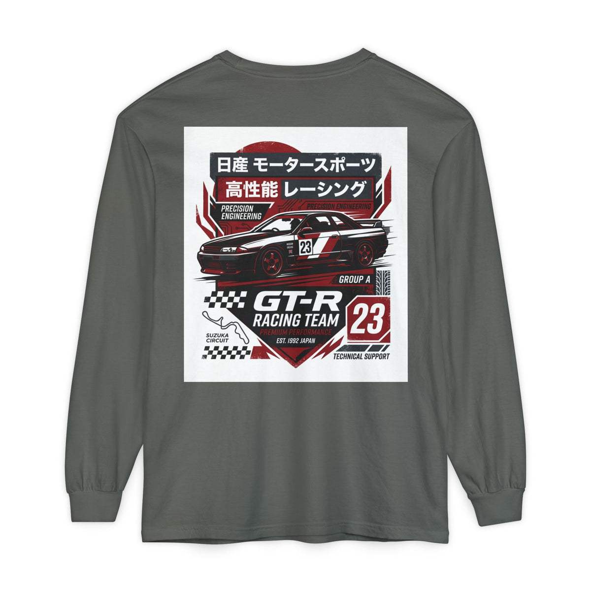Racing GT-R Long Sleeve Tee — JDM Motorsport Graphic | MPM Tuning Design