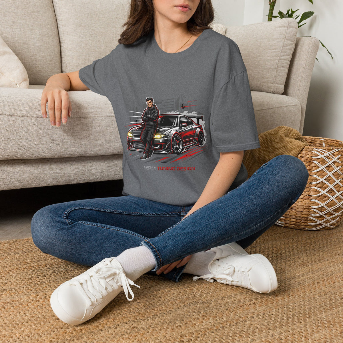Car T-Shirt — Street Racing Crew Tee with Tuning Design Graphic | MPM Tuning Design