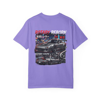 Rotary Coupe Graphic T-Shirt — JDM Tokyo Night Street Racing Tee | MPM Tuning Design