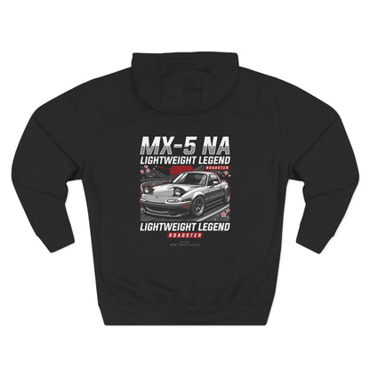 Mazda Miata Racing Hoodie — Retro Sports Car Graphic Fleece | MPM Tuning Design