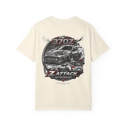 Nissan 370Z Z-Attack Performance Car T-Shirt — JDM Racing Graphic Tee | MPM Tuning Design