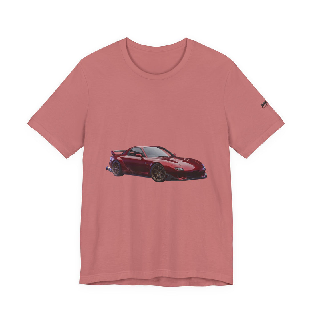 Sports Car Graphic Tee — Red Racing Coupe T-Shirt
